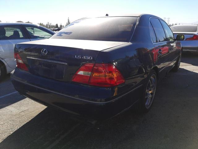 2002 Lexus Ls VIN JTHBN30F620055537 COPART salvage auction — MECHANICAL, Ky - Red Salvage Non-Rebuildable, sold $450 on 2026-07-30 (photo 4)