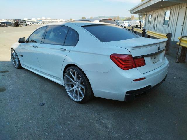 2010 BMW 7er VIN WBAKB8C58ACY64395 COPART salvage auction — Front End, Salvage, sold $24,200 on 2025-08-26 (photo 3)