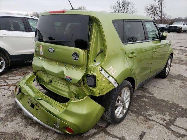 2017 Kia Soul VIN KNDJP3A53H7879413 COPART salvage auction — Rear End, Salvage, sold $4,700 on 2022-05-04 (photo 4)