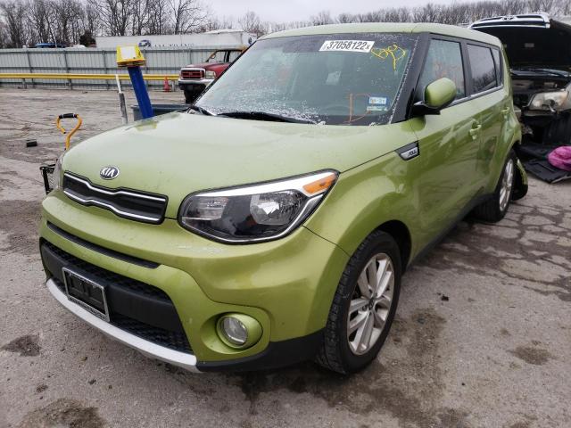 2017 Kia Soul VIN KNDJP3A53H7879413 COPART salvage auction — Rear End, Salvage, sold $4,700 on 2022-05-04 (photo 2)