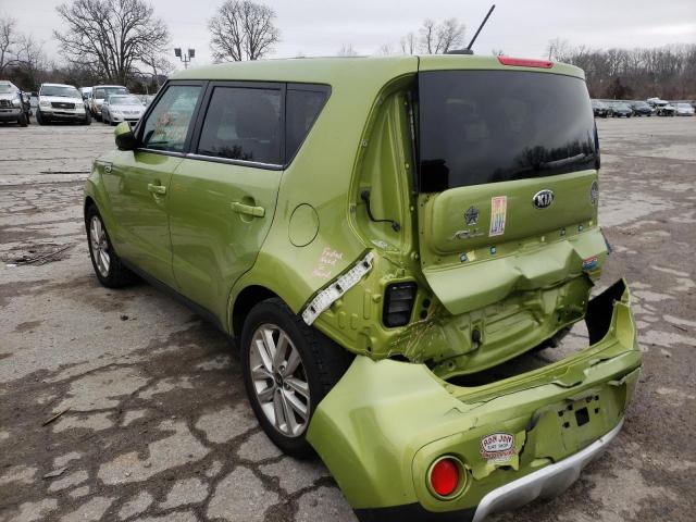 2017 Kia Soul VIN KNDJP3A53H7879413 COPART salvage auction — Rear End, Salvage, sold $4,700 on 2022-05-04 (photo 3)