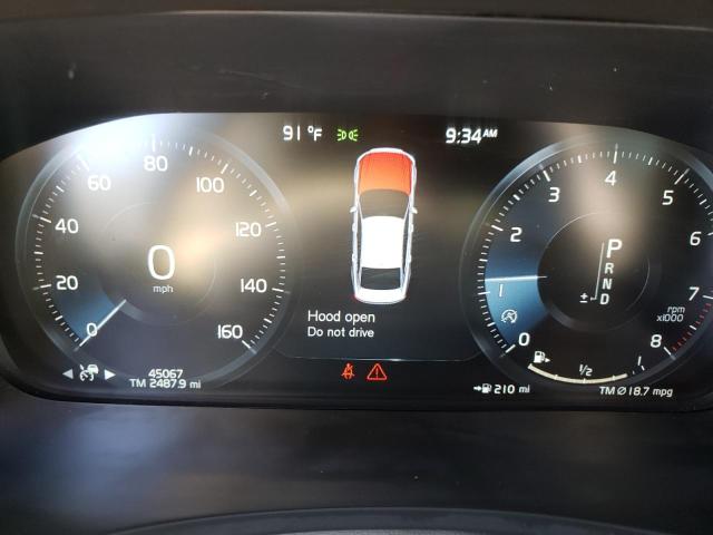 2018 Volvo S90 VIN LVY982AK4JP035332 COPART salvage auction — Front End, Other, sold $11,600 on 2022-08-30 (photo 8)