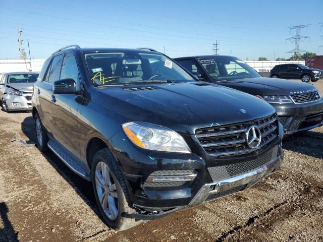 2015 Mercedes-Benz ML-Class VIN 4JGDA5HB8FA586477 — COPART salvage auction photo