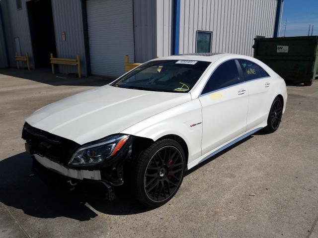 2015 Mercedes-benz Cls-klasse amg VIN WDDLJ7GB7FA136709 COPART salvage auction — VANDALISM, LA - undefined, sold $28,250 on 2021-07-21 (photo 2)