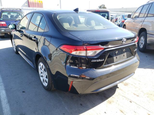 2020 TOYOTA COROLLA VIN JTDEPRAE1LJ051148 COPART salvage auction — FRONT END, CA - CERT OF TITLE OR SALVAGE ACQ, sold $14,100 on 2021-05-19 (photo 3)