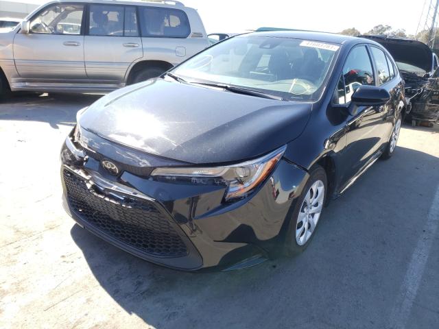 2020 TOYOTA COROLLA VIN JTDEPRAE1LJ051148 COPART salvage auction — FRONT END, CA - CERT OF TITLE OR SALVAGE ACQ, sold $14,100 on 2021-05-19 (photo 2)