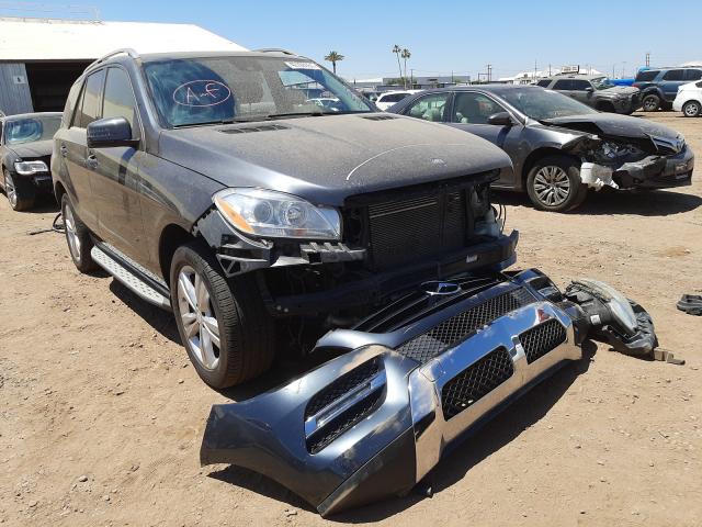 2014 Mercedes-Benz ML-Class VIN 4JGDA5HB4EA277409 — COPART salvage auction photo