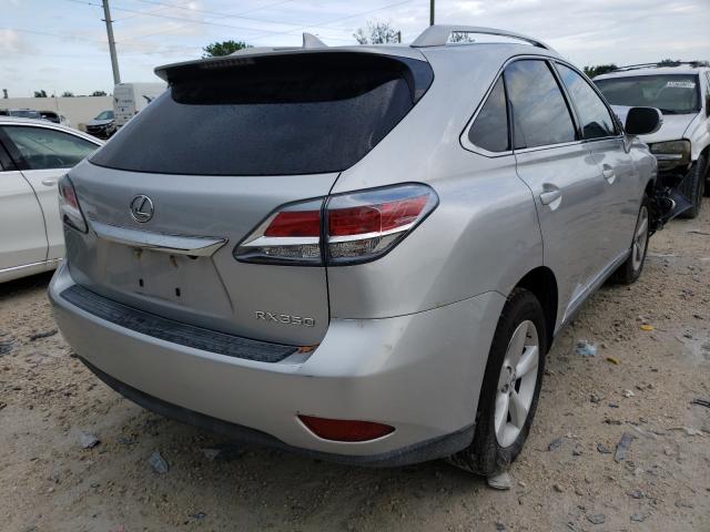 2015 Lexus Rx 350 VIN JTJZK1BAXF2420999 COPART salvage auction — FRONT END, FL - CERT OF TITLE SLVG REBUILDABLE, sold $3,900 on 2026-08-02 (photo 4)