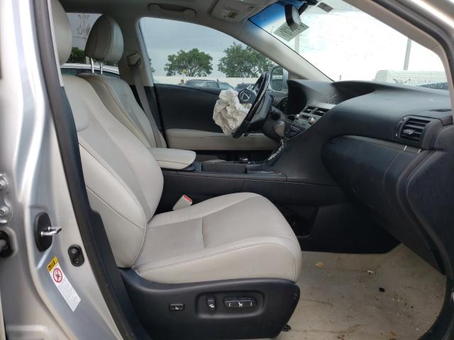 2015 Lexus Rx 350 VIN JTJZK1BAXF2420999 COPART salvage auction — FRONT END, FL - CERT OF TITLE SLVG REBUILDABLE, sold $3,900 on 2026-08-02 (photo 5)