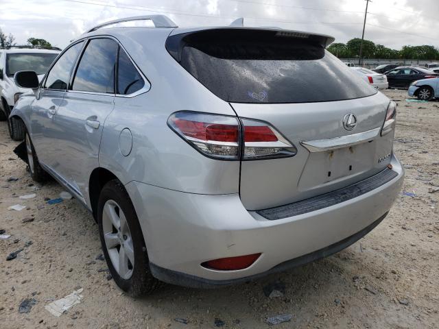 2015 Lexus Rx 350 VIN JTJZK1BAXF2420999 COPART salvage auction — FRONT END, FL - CERT OF TITLE SLVG REBUILDABLE, sold $3,900 on 2026-08-02 (photo 3)