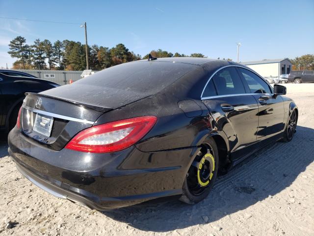 2012 Mercedes-Benz CLS-Class VIN WDDLJ7DB2CA056783 COPART salvage auction — Rear End, Other, sold $10,600 on 2021-12-16 (photo 4)