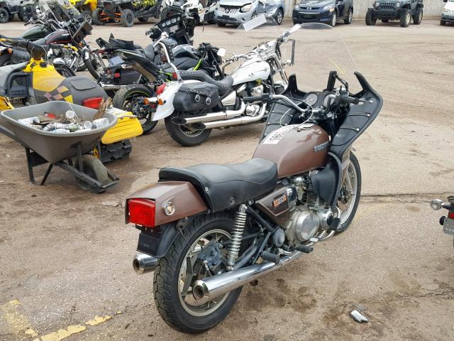 1981 Suzuki Gs850 VIN JS1GS71G7B2105665 COPART salvage auction — MINOR DENT/SCRATCHES, Co - Bill Of Sale-Parts Only, sold $40 on 2026-07-22 (photo 4)