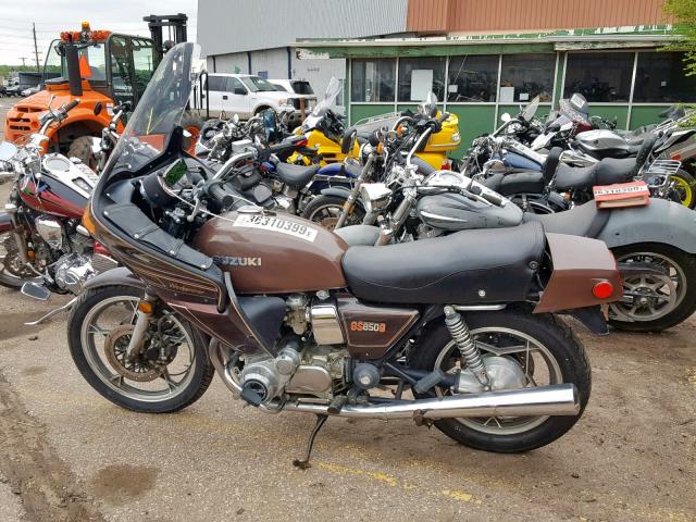 1981 Suzuki Gs850 VIN JS1GS71G7B2105665 COPART salvage auction — MINOR DENT/SCRATCHES, Co - Bill Of Sale-Parts Only, sold $40 on 2026-07-22 (photo 9)