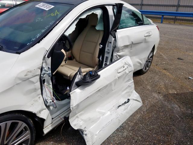 2017 Mercedes-Benz C-Class VIN WDDSJ4GB6HN432228 COPART salvage auction — Side, Salvage, sold $5,400 on 2020-04-12 (photo 9)