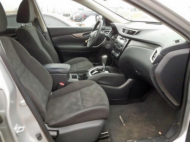 2016 Nissan Rogue VIN KNMAT2MT1GP710683 COPART salvage auction — REAR END, MO - SALVAGE CERTIFICATE OF TITLE, sold $2,600 on 2020-04-10 (photo 5)