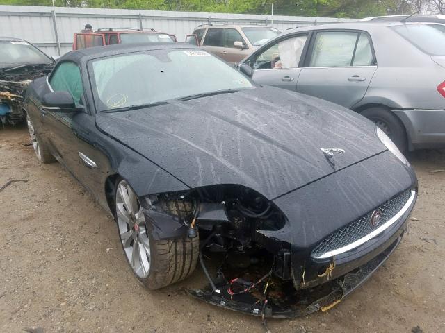 2015 Jaguar XK-Series VIN SAJWA4GB6FLB56786 — COPART salvage auction photo