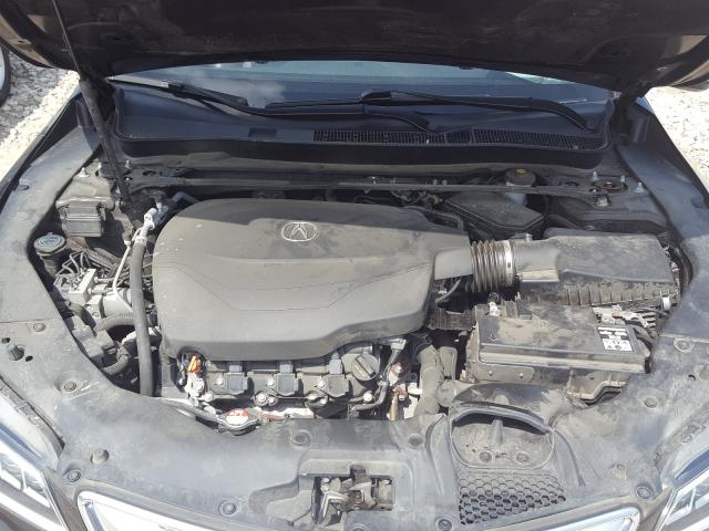 2015 Acura TLX VIN 19UUB3F54FA000152 COPART salvage auction — Rear End, Salvage, sold $7,000 on 2020-07-24 (photo 7)