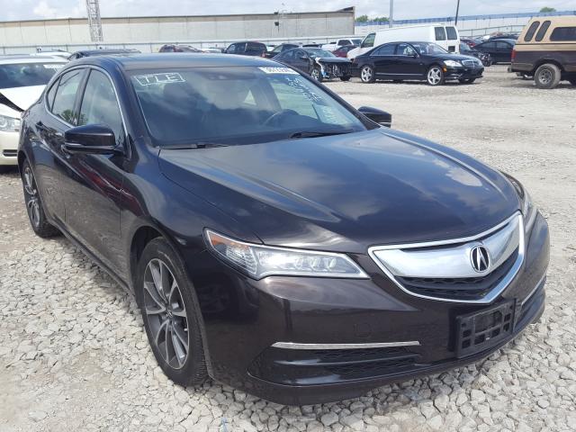 2015 Acura TLX VIN 19UUB3F54FA000152 COPART salvage auction — Rear End, Salvage, sold $7,000 on 2020-07-24 (photo 1)