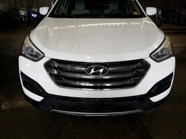 2013 Hyundai Santa fe VIN 5XYZT3LB2DG051397 COPART salvage auction — Minor Dent/Scratches, Other, sold $4,700 on 2020-06-09 (photo 7)
