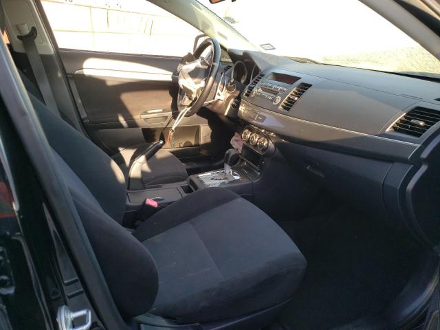 2011 Mitsubishi Lancer VIN JA32U8FW9BU013346 COPART salvage auction — Front End, Salvage, sold $675 on 2020-12-28 (photo 5)
