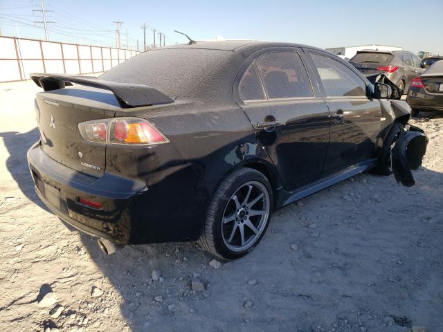 2011 Mitsubishi Lancer VIN JA32U8FW9BU013346 COPART salvage auction — Front End, Salvage, sold $675 on 2020-12-28 (photo 4)