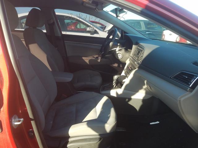 2017 Hyundai Elantra VIN 5NPD74LF7HH126052 COPART salvage auction — FRONT END, IL - SALVAGE CERTIFICATE, sold $900 on 2026-07-09 (photo 5)