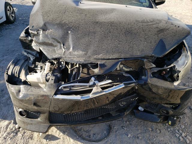 2011 Mitsubishi Lancer VIN JA32U8FW9BU013346 COPART salvage auction — Front End, Salvage, sold $675 on 2020-12-28 (photo 7)