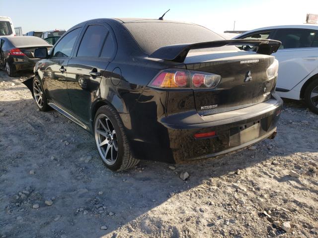 2011 Mitsubishi Lancer VIN JA32U8FW9BU013346 COPART salvage auction — Front End, Salvage, sold $675 on 2020-12-28 (photo 3)