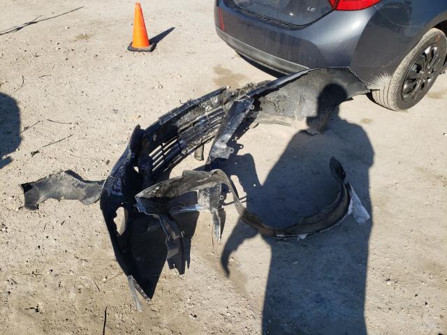 2014 Toyota Corolla VIN 5YFBURHE3EP011394 COPART salvage auction — Front End, Salvage, sold $2,400 on 2021-02-23 (photo 9)
