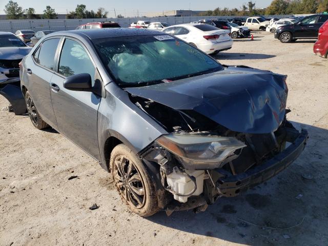 2014 Toyota Corolla VIN 5YFBURHE3EP011394 COPART salvage auction — Front End, Salvage, sold $2,400 on 2021-02-23 (photo 1)
