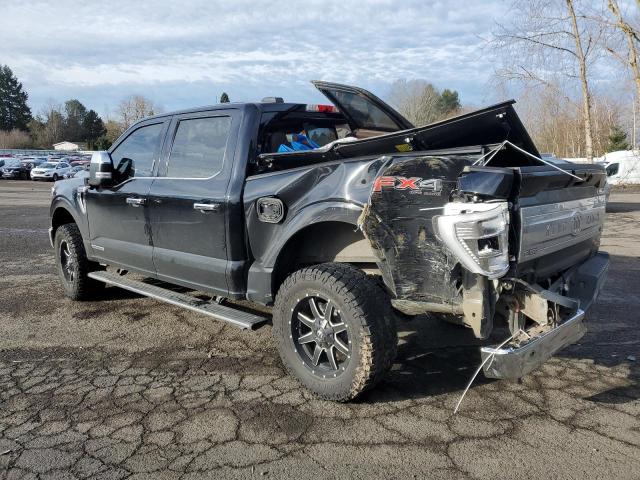 2021 Ford F-150 lightning VIN 1FTFW1ED3MFA94419 COPART salvage auction — SIDE, OR - SALVAGE TITLE CERTIFICATE, sold $10,950 on 2026-07-24 (photo 2)