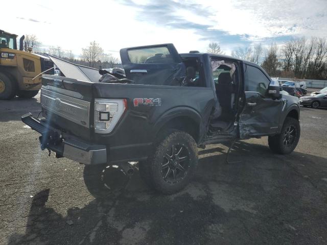 2021 Ford F-150 lightning VIN 1FTFW1ED3MFA94419 COPART salvage auction — SIDE, OR - SALVAGE TITLE CERTIFICATE, sold $10,950 on 2026-07-24 (photo 3)