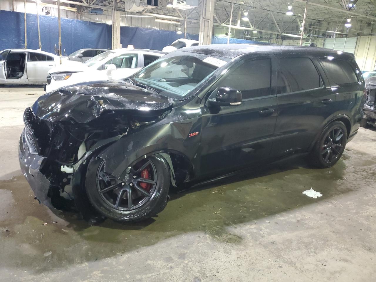 2018 Dodge Durango VIN 1C4SDJGJ5JC142975 COPART salvage auction — Front End, MI - SCRAP CERTIFICATE OF TITLE, sold $7,000 on 2026-06-30 (photo 1)