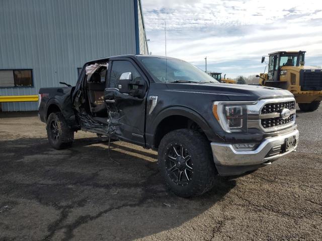 2021 Ford F-150 lightning VIN 1FTFW1ED3MFA94419 COPART salvage auction — SIDE, OR - SALVAGE TITLE CERTIFICATE, sold $10,950 on 2026-07-24 (photo 4)