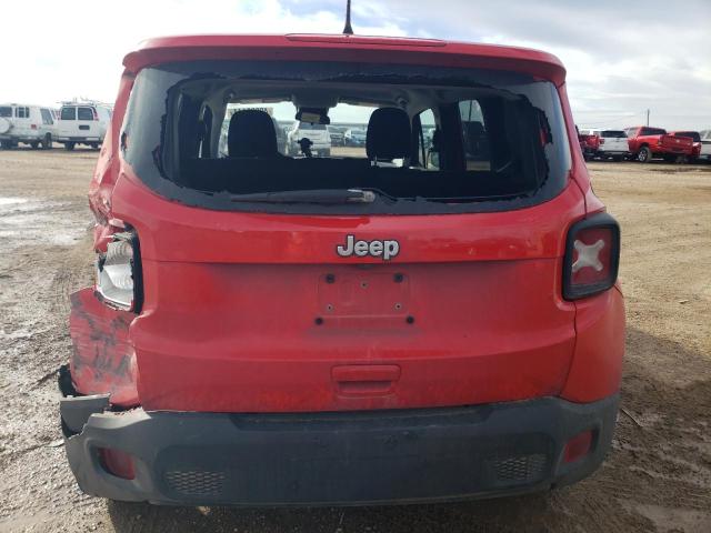 2020 Jeep Renegade VIN ZACNJAAB1LPM06891 COPART salvage auction — REAR END, Salvage Title, sold $2,050 on 2026-08-19 (photo 6)