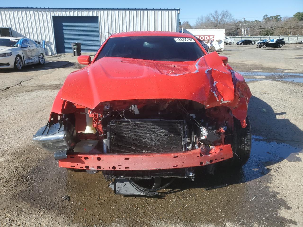 2013 Dodge Charger VIN 2C3CDXHG4DH735131 COPART salvage auction — Front End, LA - CERT OF TITLE-SALVAGE, sold $725 on 2025-03-27 (photo 5)