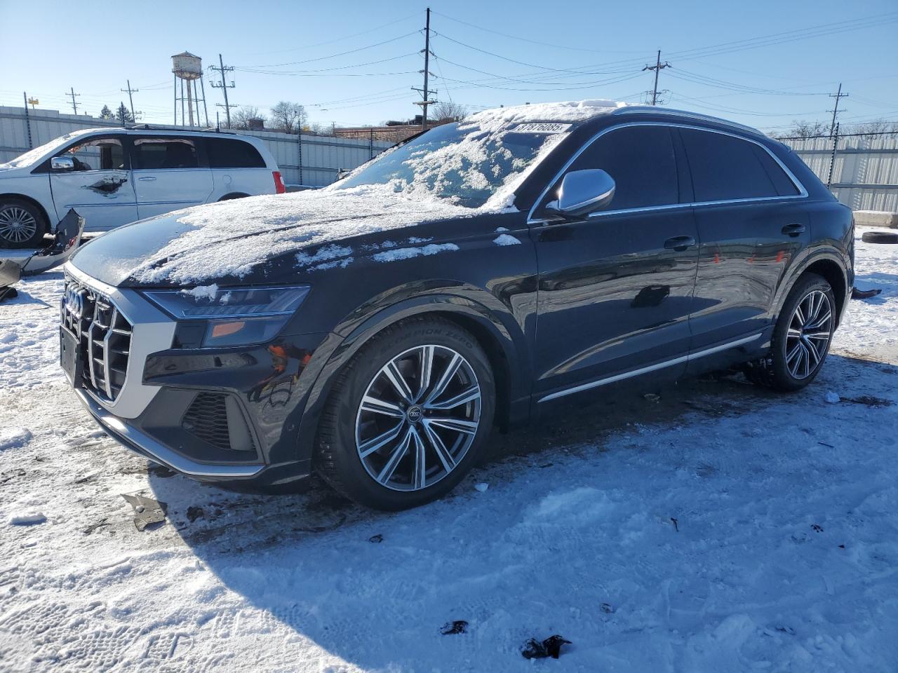 2023 Audi SQ8 VIN WA1CWBF19PD001135 — COPART salvage auction photo