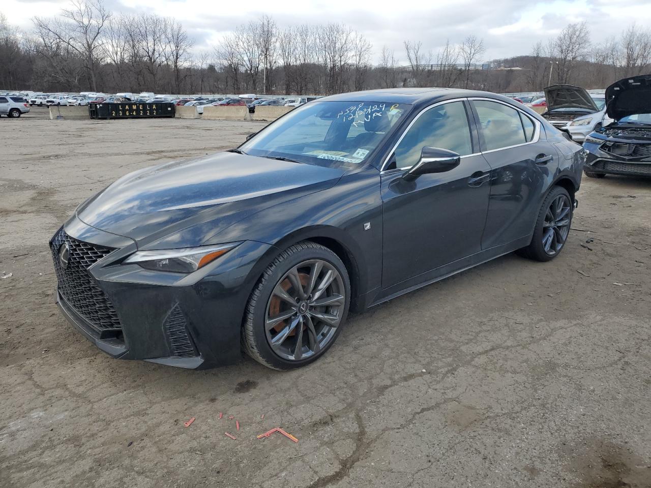 2024 LEXUS IS 350 F S VIN JTHGZ1E27R5036092 — COPART salvage auction photo
