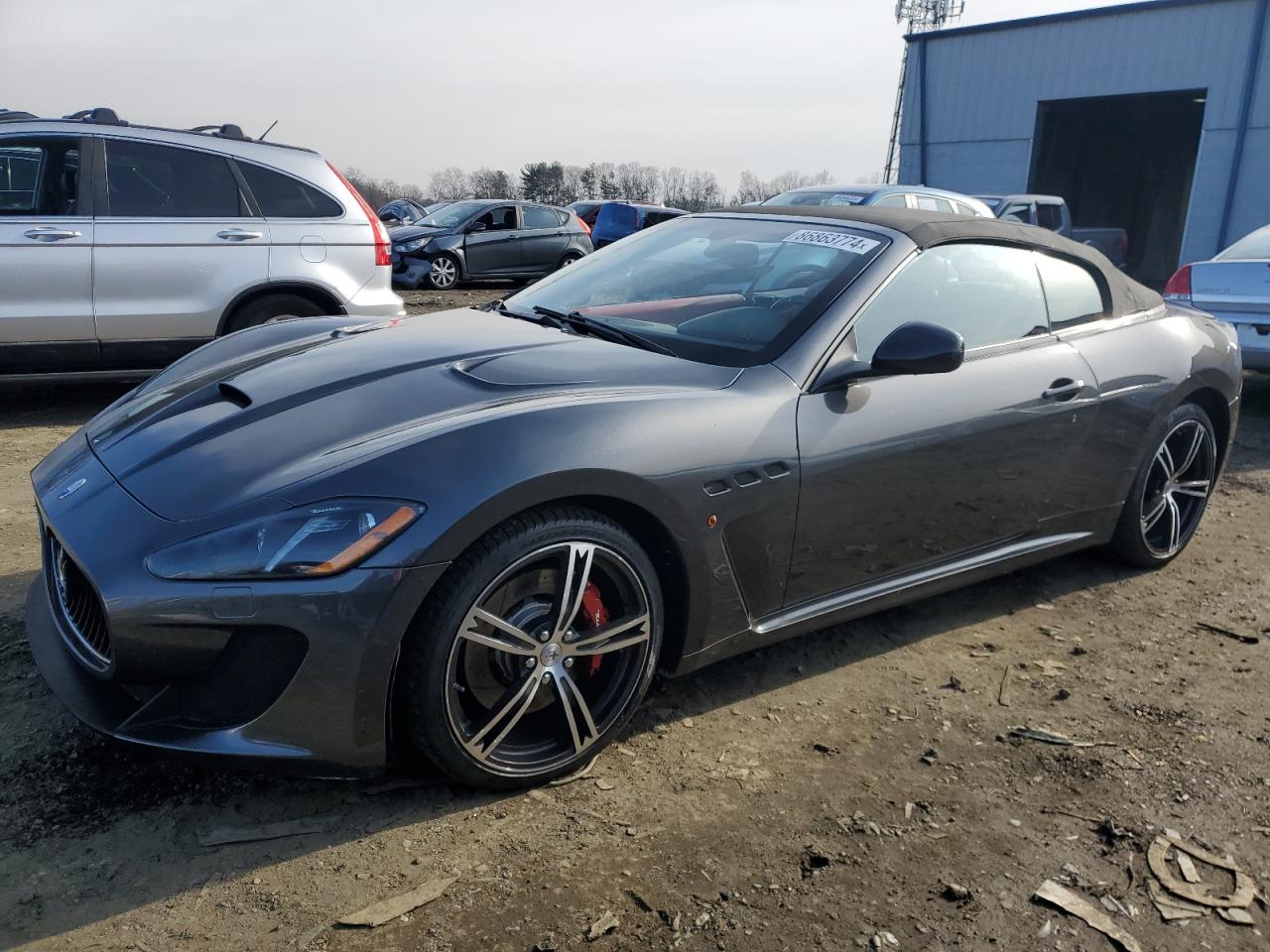 2015 Maserati Granturismo VIN ZAM45VMA7F0131157 COPART salvage auction — Side, NJ - CERT OF TITLE-SALVAGE, sold $34,250 on 2026-07-06 (photo 1)