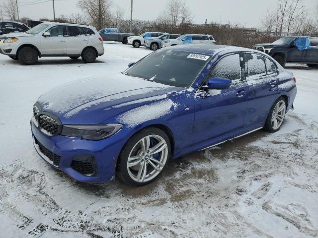 2021 BMW 3er VIN WBA5U9C07MFK40642 COPART salvage auction — FRONT END, Qc - Gravement Accidente, sold $6,200 on 2026-07-28 (photo 1)
