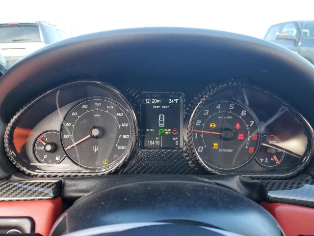 2015 Maserati Granturismo VIN ZAM45VMA7F0131157 COPART salvage auction — SIDE, NJ - CERT OF TITLE-SALVAGE, sold $34,250 on 2026-07-08 (photo 9)