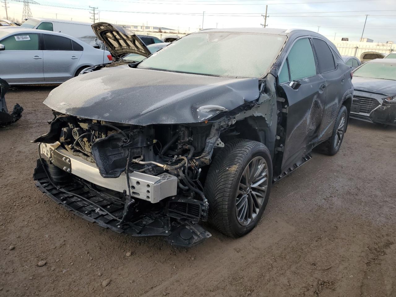2020 LEXUS RX450 VIN 2T2JGMDA7LC050426 — COPART salvage auction photo