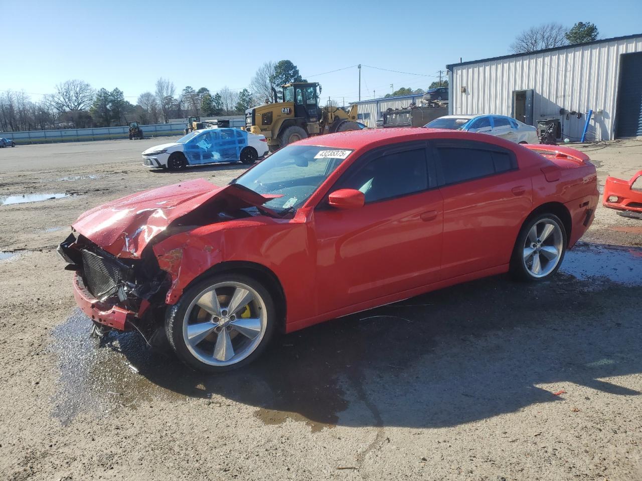 2013 Dodge Charger VIN 2C3CDXHG4DH735131 COPART salvage auction — Front End, LA - CERT OF TITLE-SALVAGE, sold $725 on 2025-03-27 (photo 1)