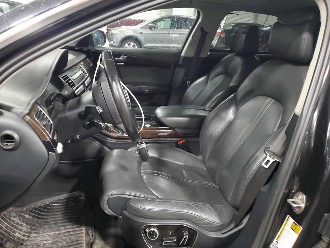 2013 Audi A8 VIN WAUR2AFD9DN019217 COPART salvage auction — FRONT END, MN - CERT OF TITLE-SALVAGE, sold $3,900 on 2025-02-18 (photo 7)