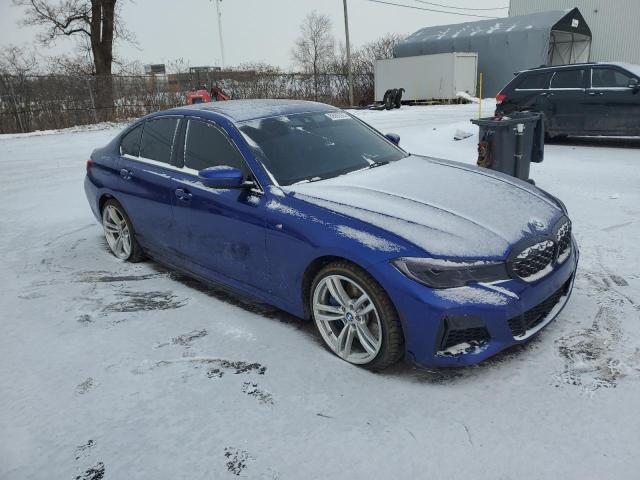 2021 BMW 3er VIN WBA5U9C07MFK40642 COPART salvage auction — FRONT END, Qc - Gravement Accidente, sold $6,200 on 2026-07-28 (photo 4)