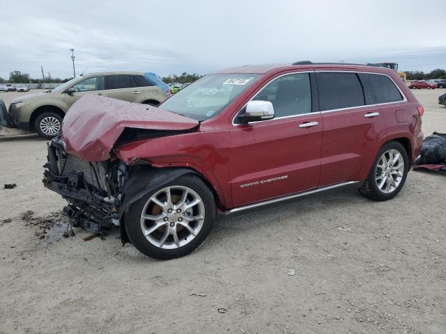 2014 Jeep Grand cherokee VIN 1C4RJFJG7EC246553 COPART salvage auction — FRONT END, Fl - Cert Of Title Slvg Rebuildable, sold $1,100 on 2026-07-02 (photo 1)