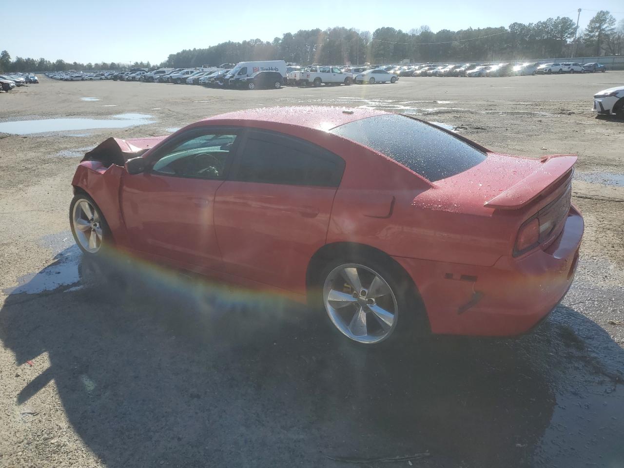 2013 Dodge Charger VIN 2C3CDXHG4DH735131 COPART salvage auction — Front End, LA - CERT OF TITLE-SALVAGE, sold $725 on 2025-03-27 (photo 2)