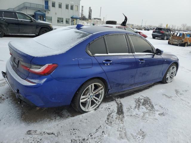 2021 BMW 3er VIN WBA5U9C07MFK40642 COPART salvage auction — FRONT END, Qc - Gravement Accidente, sold $6,200 on 2026-07-28 (photo 3)