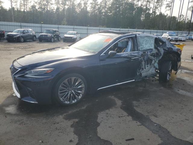 2018 Lexus Ls 500 VIN JTHB5LFF8J5005425 COPART salvage auction — SIDE, Sc - Cert Of Title-Salvage, sold $7,900 on 2026-07-27 (photo 1)