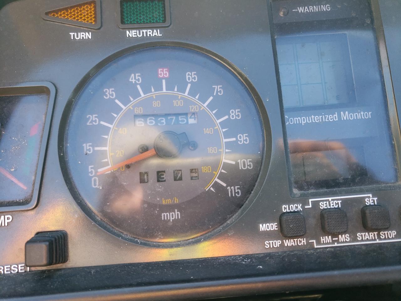 1986 Yamaha Xvz13 VIN JYA1NL000GA001723 COPART salvage auction — Minor Dent/Scratches, DE - PARTS ONLY - NO TITLE, sold $30 on 2026-06-30 (photo 7)